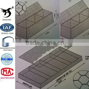 Anping Xinxiang Galvanized 1x1x1m Gabion Box thumbnail-1