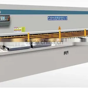 High Quality Hydraulic Sheet Metal Cutting Machine , Hydraulic Shearing Machine Price thumbnail-1