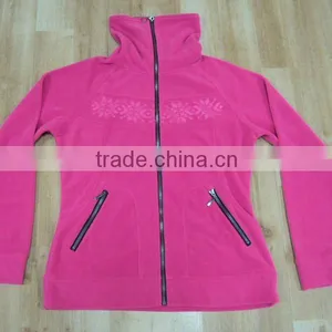 Ladies Fleece Jacket, Polar Fleece Jacket thumbnail-1