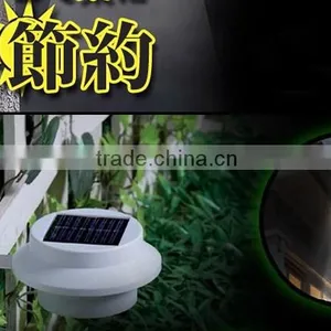 NEW Solar Powered Wall Pathway Lighting / Fence Gutter Outdoor Solar Garden Yard LED Light thumbnail-3