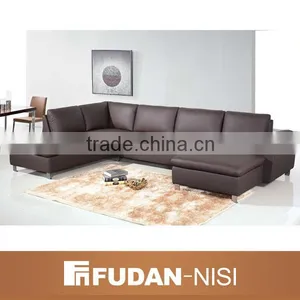Hotel Lobby Furniture Oversized Leather Sofas Foshan thumbnail-1