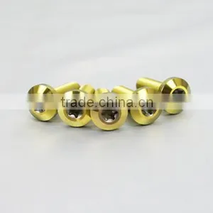 DIN 912 ISO 7380 Titanium Bolt /screw for Mountain Bike Made in China thumbnail-1