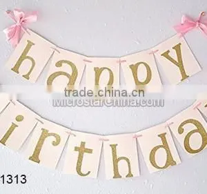 HAPPY Birthday Party Decorations Photo Booth Props Supplier's Choice thumbnail-3