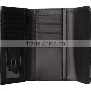 Black Leather Wallet for Womens thumbnail-4