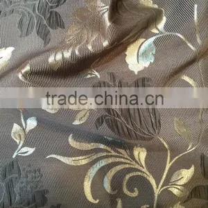 NEW Arrival Big Flower Design 100% Polyester Jacquard Curtain thumbnail-1