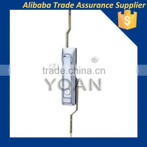 Silver or Black Zinc Industrial Cabinet Lock With Rod Control thumbnail-1
