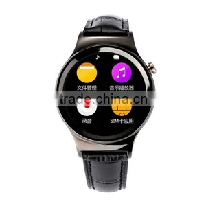 Round IPS Screen Bluetooth Smart Watch Android Wear and Phone C803 Smartwatch Made in Shenzhen Support Ios System thumbnail-6