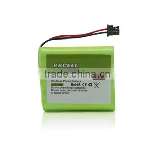 Nimh Rechargeable Battery 3.6v 1600mah Cordless Phone Battery Pack EH Connector thumbnail-1