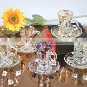 MINI DECAL 6 CUPS AND 6 SAUCERS thumbnail-1