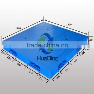 Hot Sale Best Quality Cheap Plastic Pallet for Block Makin 1200*1200 Supplier's Choice thumbnail-1