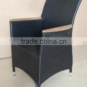 Aluminum Frame Outdoor Rattan Chair in Stock thumbnail-1