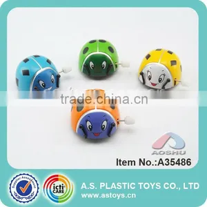 Small Promotion Plastic Beetle Wind Up Toy thumbnail-1