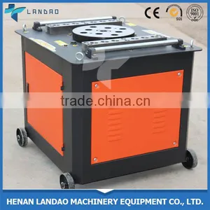 GW40 Rebar Bender Automatic Construction Steel Bar Bending Machine thumbnail-1