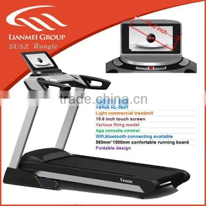 Cardio Commerical Treadmill With TV Wifi and More With Wirelss Heart Rate Rhythm thumbnail-1
