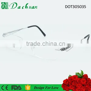 2016 New Design Fashion Woman Rimless Titanium Optical Frames With Leo Pattern thumbnail-1
