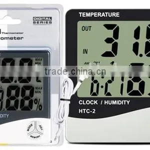 Household Large Screen Decorative Wall Thermometer With Sensor thumbnail-3