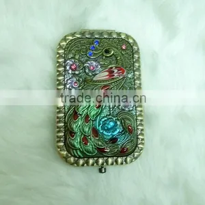 Professional Pocket Mirror With Diamond thumbnail-1