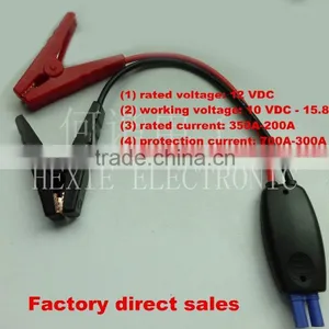 12v Car Battery Jump Starter Intelligent Booster Cable With Clamps for Emergency Tools Portable Car Jump Starter thumbnail-3