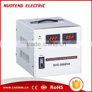 SVC 500v 1kv 2kv 3kv 5kv LED Automatic Voltage Stabilizer thumbnail-2