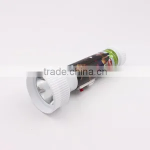 Colors Promotion Portable AAA Dry Battery Led Plastic Flashlight thumbnail-1