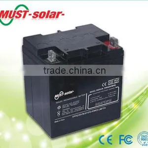 <MUST Solar>sealed Lead Acid Battery 12v 34Ah thumbnail-1