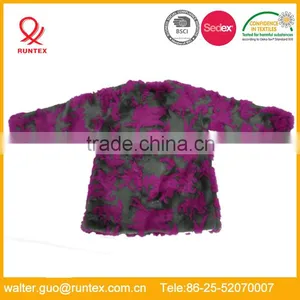 Girls Casual Fake Fur Jackets RKJ005 thumbnail-2
