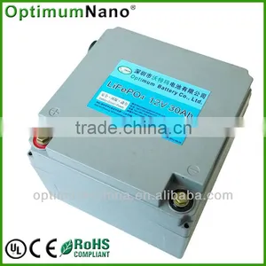 Hot Sell Rechargeable 12v 30ah Lifepo4 Battery for Caravan thumbnail-1