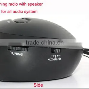 0.9' Kitchen Clock Radio LED Alarm Clock Radio With Aux In Function(F-1771) thumbnail-5
