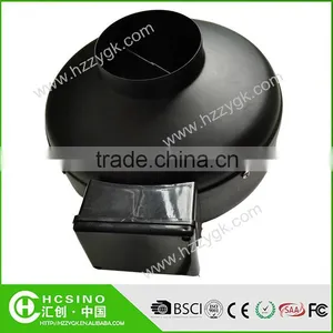 Hangzhou Zhejiang Factory Circular Mounted Steel Inline Duct Fan / 12 Inch Centrifugal Exhaust Pipe Fan / Blower Fan thumbnail-4