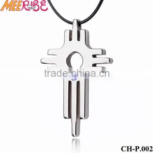 New Manly Necklace Pendant,pendant for Boyfriend,tungsten Cross Pendant thumbnail-1
