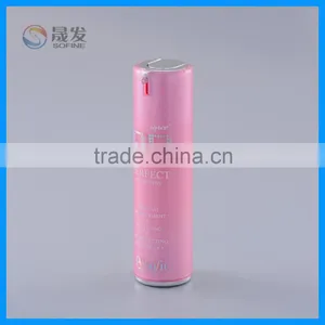 Light Pink Color Pretty Double Wall Plastic Cosmetic Lotion Bottle thumbnail-2