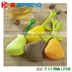 100% Food Grade Orange Pear Herbal Silicone Infusion Tea thumbnail-1