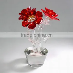 2016 Beautiful and Various Type of Crystal Flower for Gifts thumbnail-1