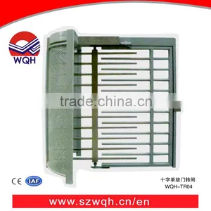 Indonesia Market Hot Selling Automatic #304 Stainless Steel Half Height Turnstile Gate for Community Entrance Access Control thumbnail-4