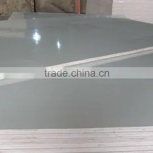 White Glossy Polyester Plywood for Furniture,phenolic Resin Polyester Board thumbnail-1