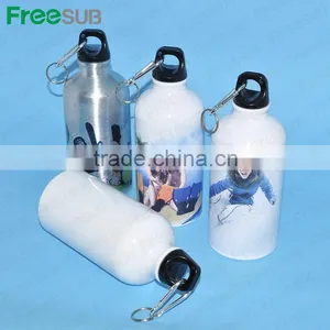 Wholesale Sublimation 600ml Blank Sport Aluminum Customizable Water Bottles thumbnail-4