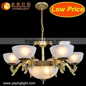 Low Price Home Gypsum Decor Lighting,ass Chandelier Light,european Suspension Pendant Lamp thumbnail-1