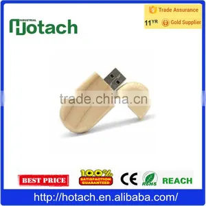 Customized Logo High Speed USB Flash Drive 8GB Wooden USB thumbnail-1