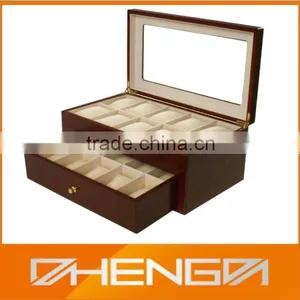 Guangzhou Factory Custom Made-in-china Mens 20 Slots High Quality Watch Box for Gift (ZDS-SJF106) thumbnail-1