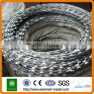 Low Price Cross Razor Wire Concertina Wire For Sale thumbnail-1
