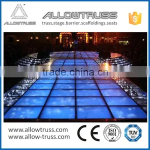New Arrival Aluminum Assemble Glass Stage With Adjustable Height thumbnail-4