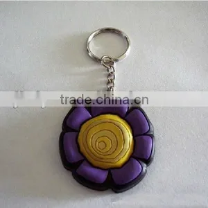 3d Flower Shaped Keychain thumbnail-1