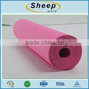 Durable Waterproof TPE Foldable Printed Fitness Exercise Eco One Yoga Mat thumbnail-4