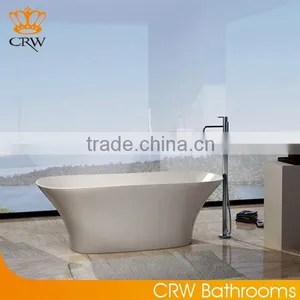 CRW OCY288S Small Acrylic Freestanding Cheap Best Bathtub thumbnail-1