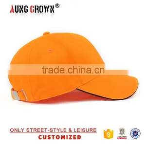 6 Panel Blank Adjustable Baseball Cap thumbnail-4