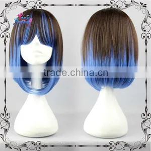 Multicolor BOB Hairstyle Lolita Cosplay Wig thumbnail-1