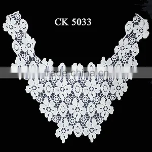 New Design White Cotton Lace Fabric Cotton Embroidery Lace for Dress thumbnail-6
