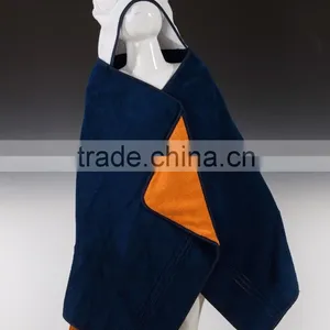 Dark Blue Yellow Duck Kids Animal Bathrobe thumbnail-3