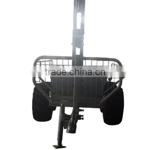 China Wholesale Crane Timber Trailer,log Loader Trailer,log Trailer thumbnail-5