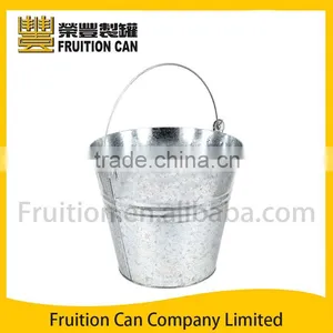 Metal Pail Tin Ice Bucket Packing Container thumbnail-1